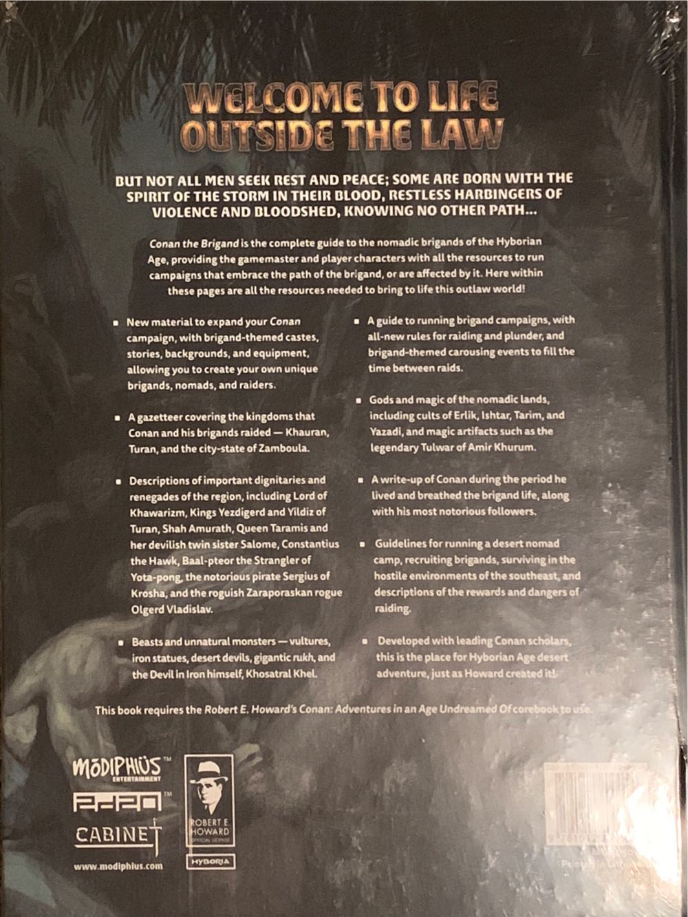 Conan: Adventures in an Age Undreamed Of - Conan The Brigand  board game collectible [Barcode 9781912200054] - Main Image 2