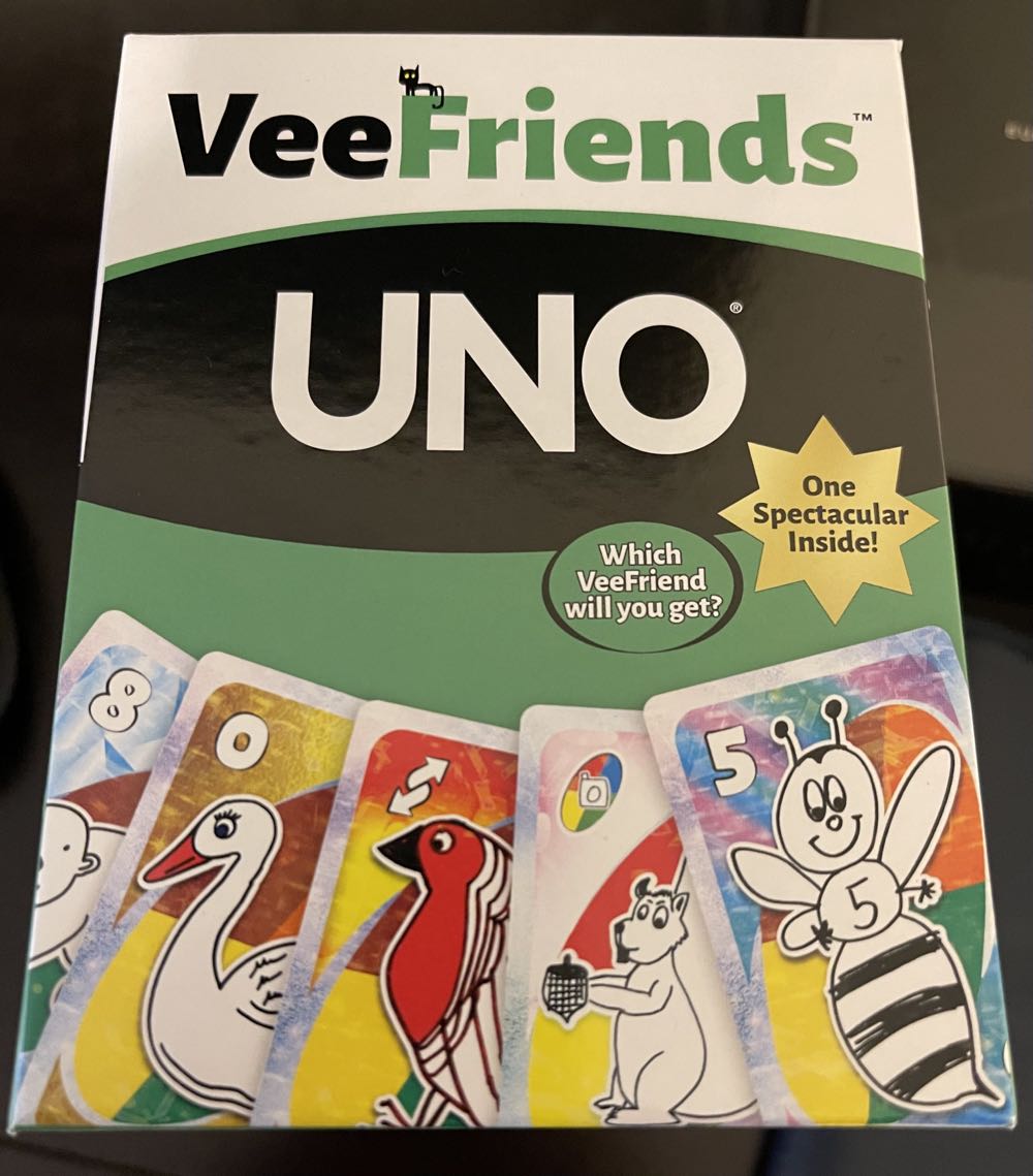 Veefriends Uno Practical Peacock  board game collectible - Main Image 2