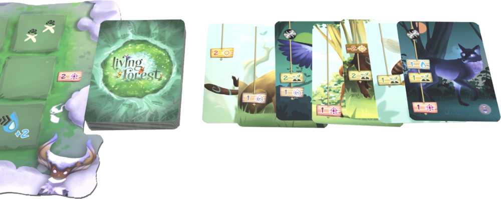Living forest  (2 à 4) board game collectible - Main Image 4
