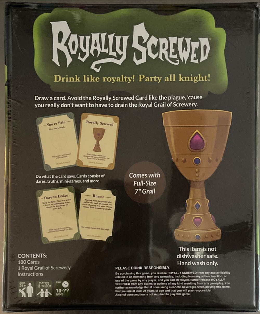 Royally Screwed  (3+) board game collectible [Barcode 810816032931] - Main Image 2