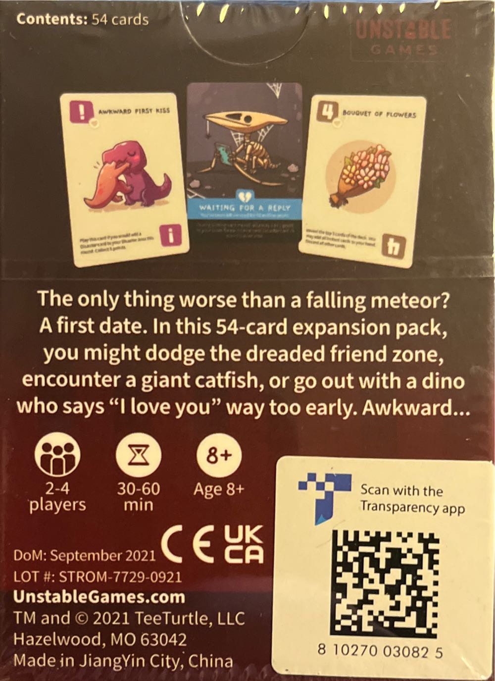 Happy Little Dinosaurs: Dating Disasters  board game collectible [Barcode 810031367023] - Main Image 3