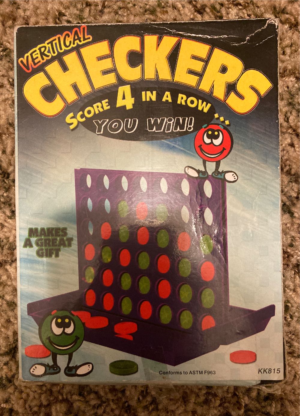 Mini Connect 4 Four Line Up In A Row Family Board Game Free Shipping  board game collectible [Barcode 731015102914] - Main Image 2