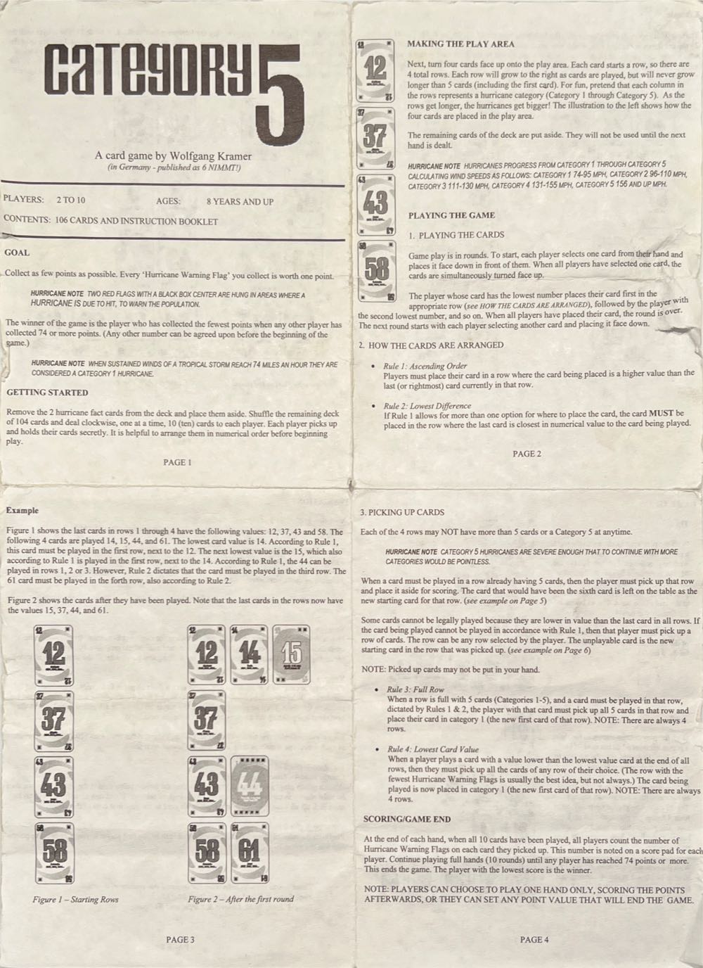 Category 5  (2-10) board game collectible [Barcode 9780974420103] - Main Image 3