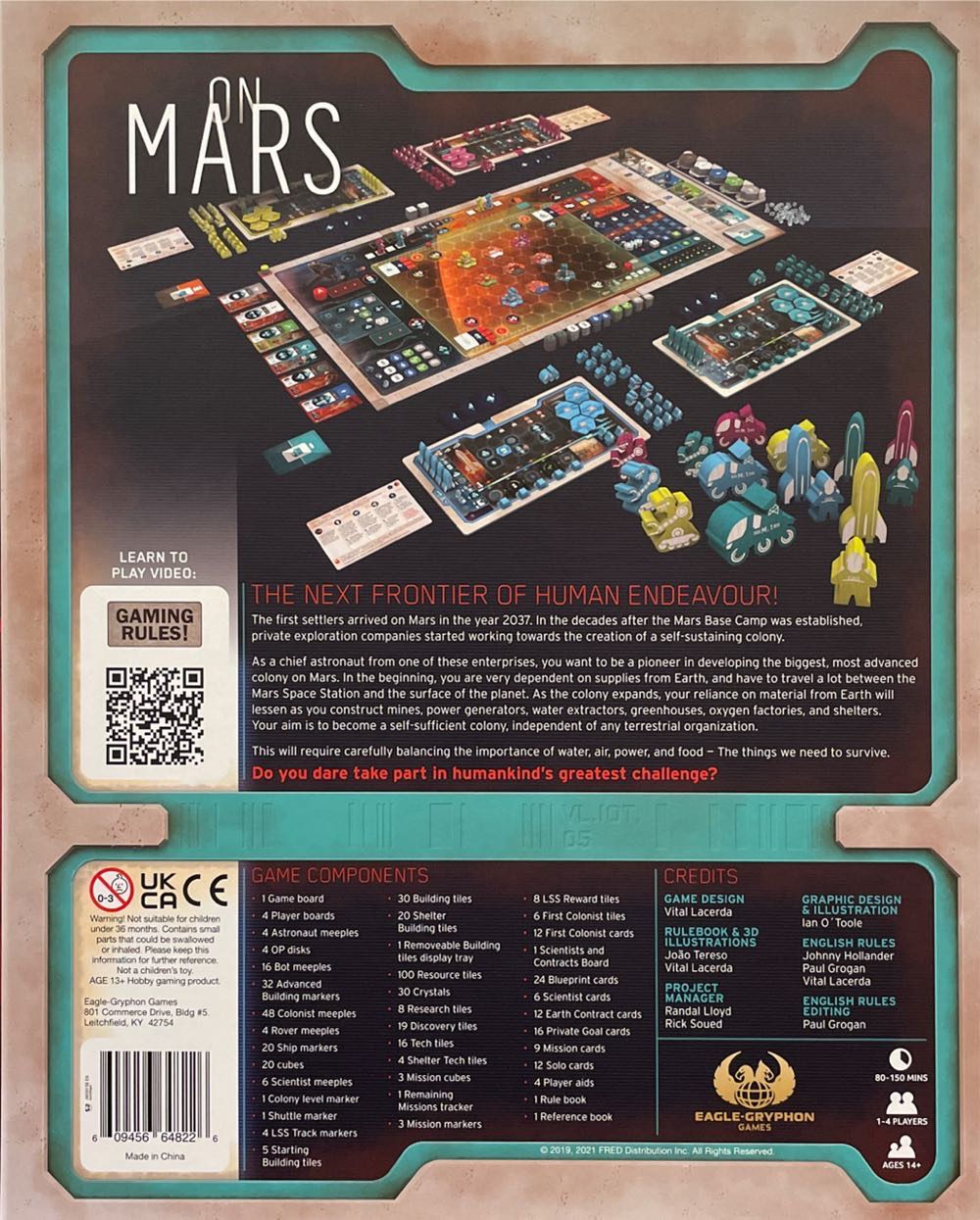 Dominations: Road to Civilization  board game collectible [Barcode 3770011479191] - Main Image 3