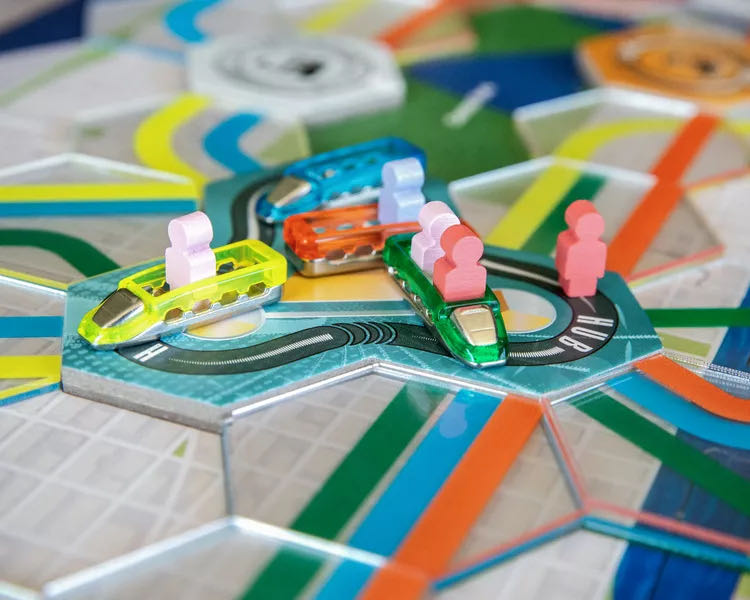 Maglev Metro  (1-4) board game collectible [Barcode 810024460120] - Main Image 3