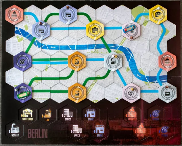 Maglev Metro  (1-4) board game collectible [Barcode 810024460120] - Main Image 4