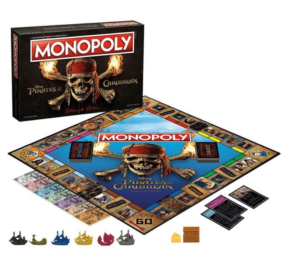 The Pirates Of The Caribbean  board game collectible - Main Image 2