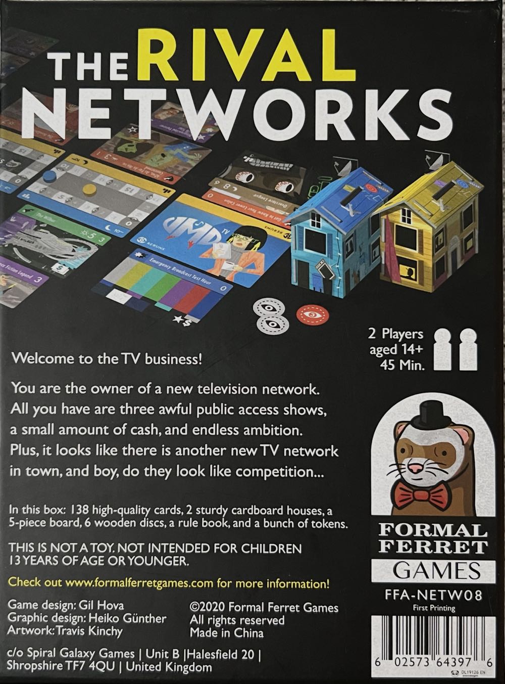The Rival Networks  (2) board game collectible - Main Image 2
