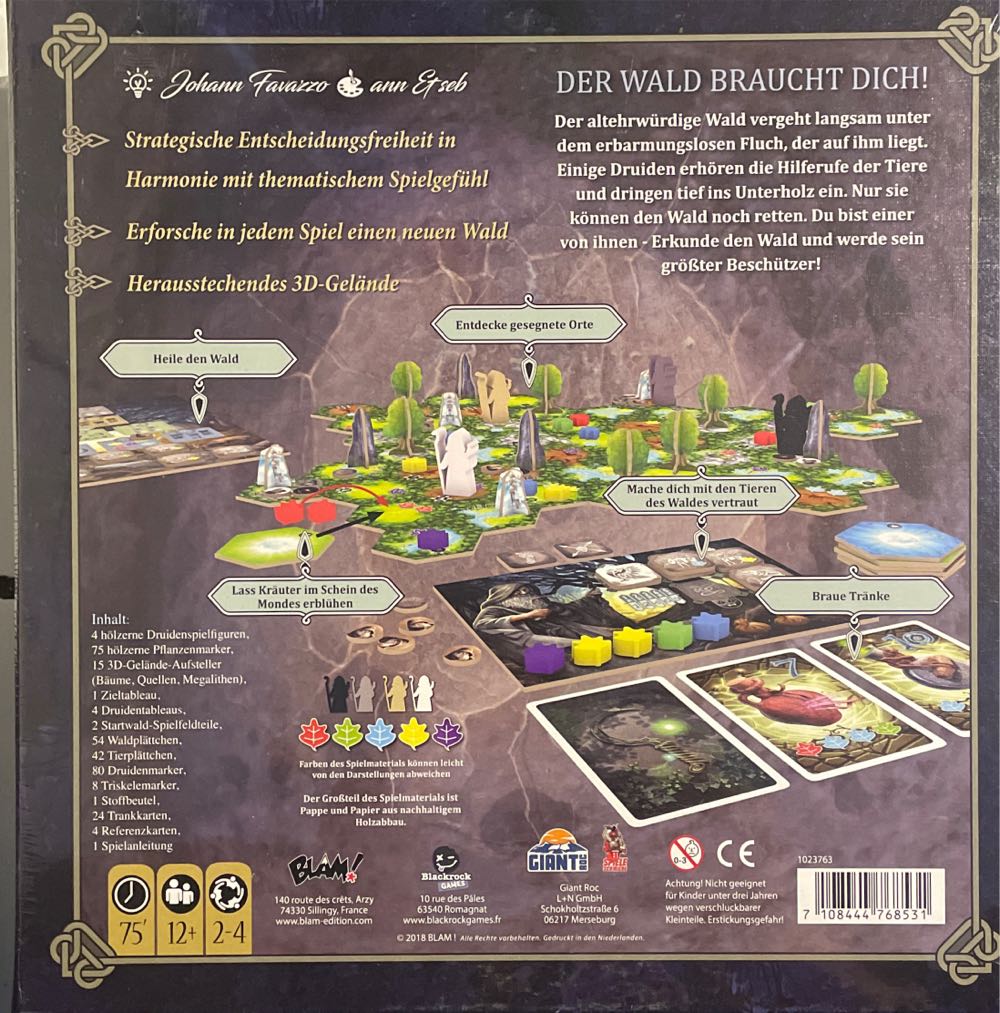 Nemeton Strategiespiele Fantasy Spielladen Spielbude.ch  (2-4) board game collectible [Barcode 7108444768531] - Main Image 2
