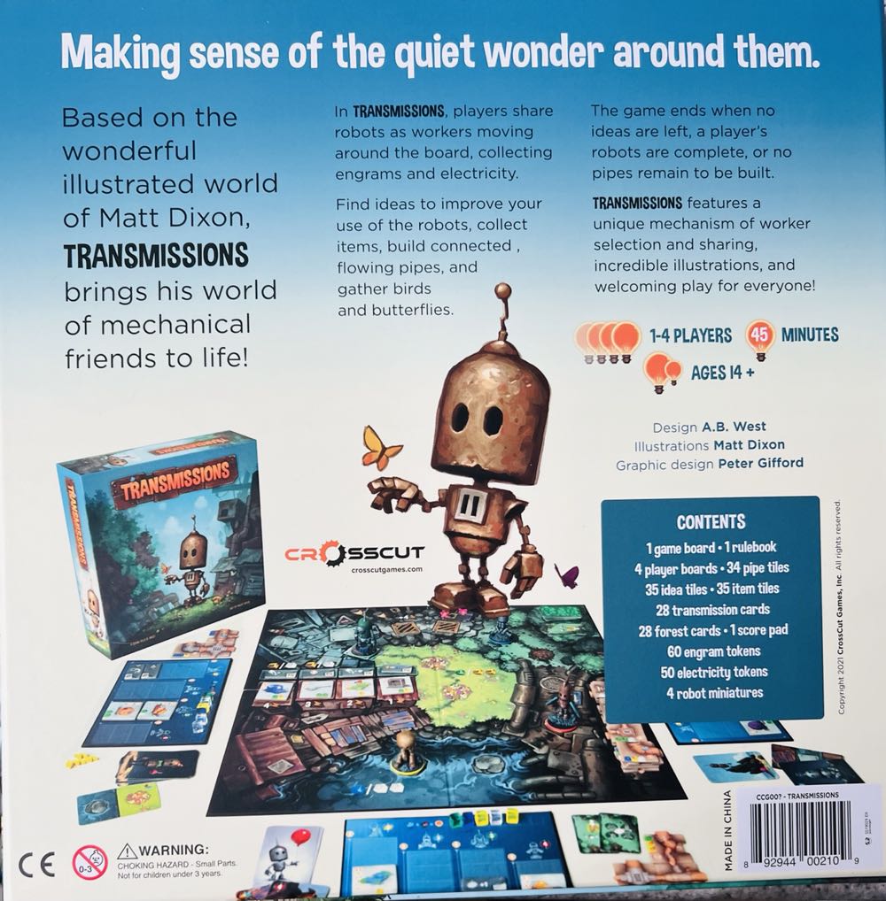 Transmissions: Deluxe  (1-4) board game collectible [Barcode 892944002109] - Main Image 2