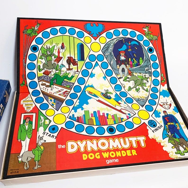 Dynomutt: Dog Wonder Game  (2-4) board game collectible - Main Image 2