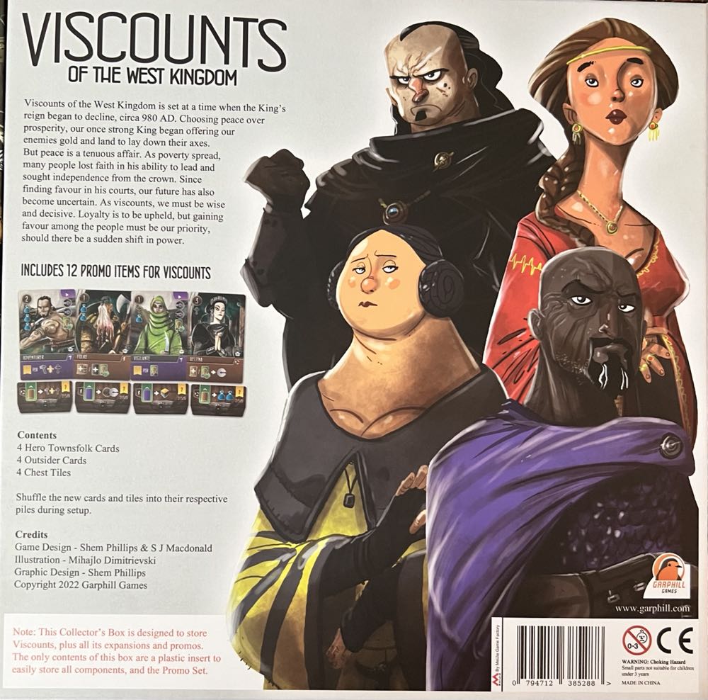 Viscounts of the West Kingdom: Collector’s Box  (1-4) board game collectible [Barcode 794712385288] - Main Image 2