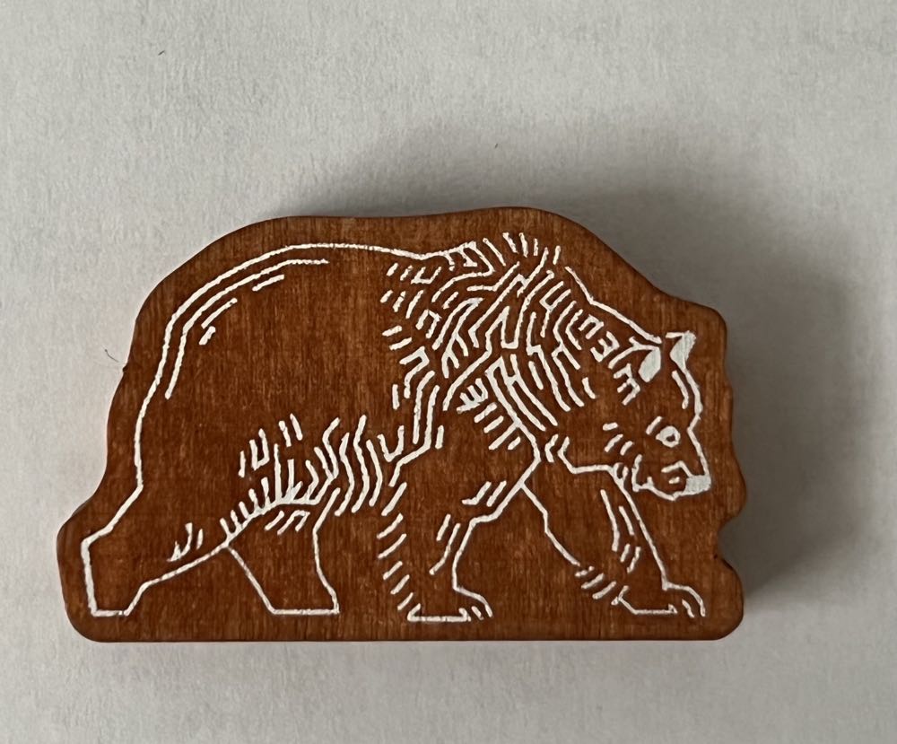 Parks: Wildlife Promo (Grizzly Bear)  board game collectible [Barcode 850003498317] - Main Image 3