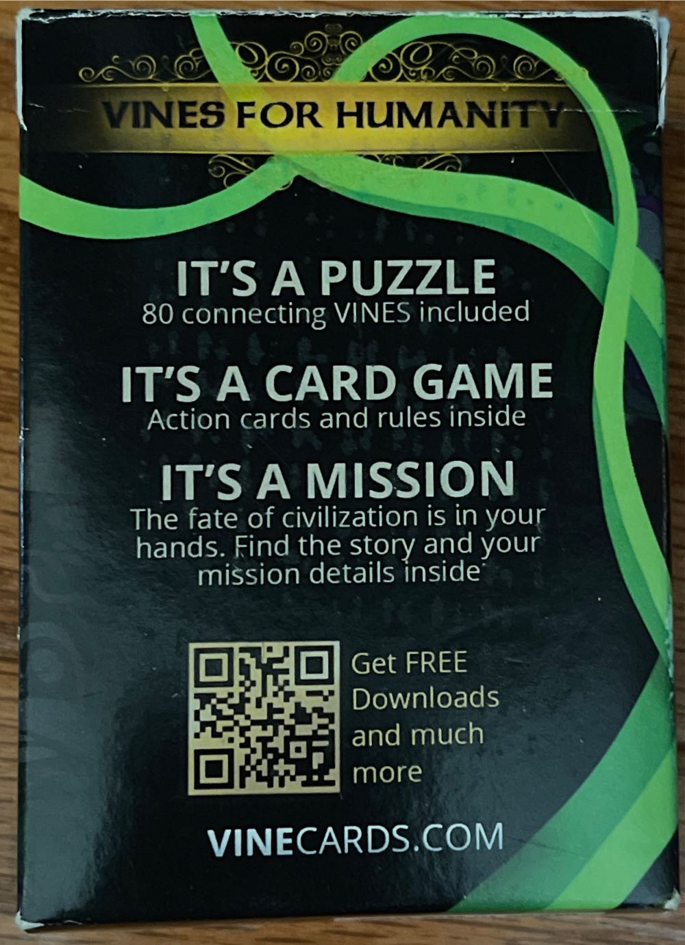 Vines For Humanity First Edition  (1-4) board game collectible - Main Image 3