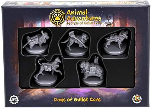 Animal Adventures: Secrets Of Gullet Cove - Dogs Of Gullet Cove  board game collectible [Barcode 5060453695494] - Main Image 1