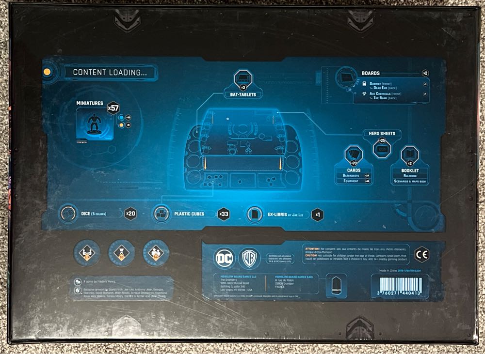 Batman: Gotham City Chronicles  (2-4) board game collectible [Barcode 3760271440413] - Main Image 2