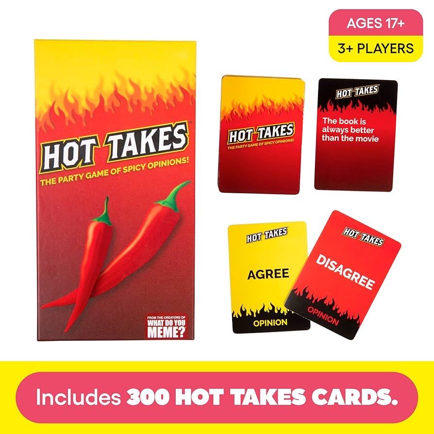 Hot Takes  (3-8) board game collectible [Barcode 810816033402] - Main Image 2
