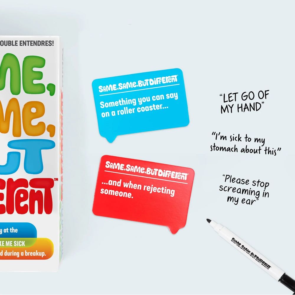 Same, Same, But Different  (3-20) board game collectible [Barcode 810816033358] - Main Image 2