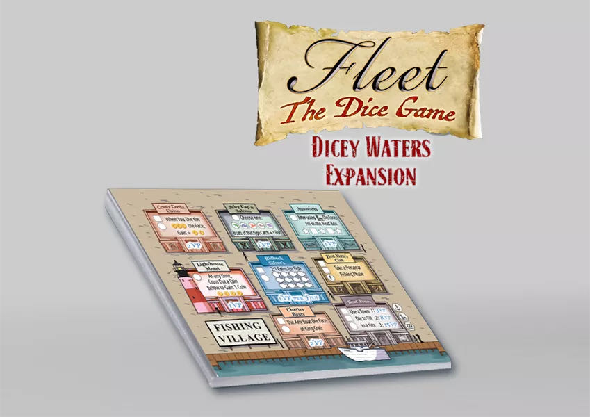 Fleet: The Dice Game - Dicey Waters  (1-4) board game collectible - Main Image 2