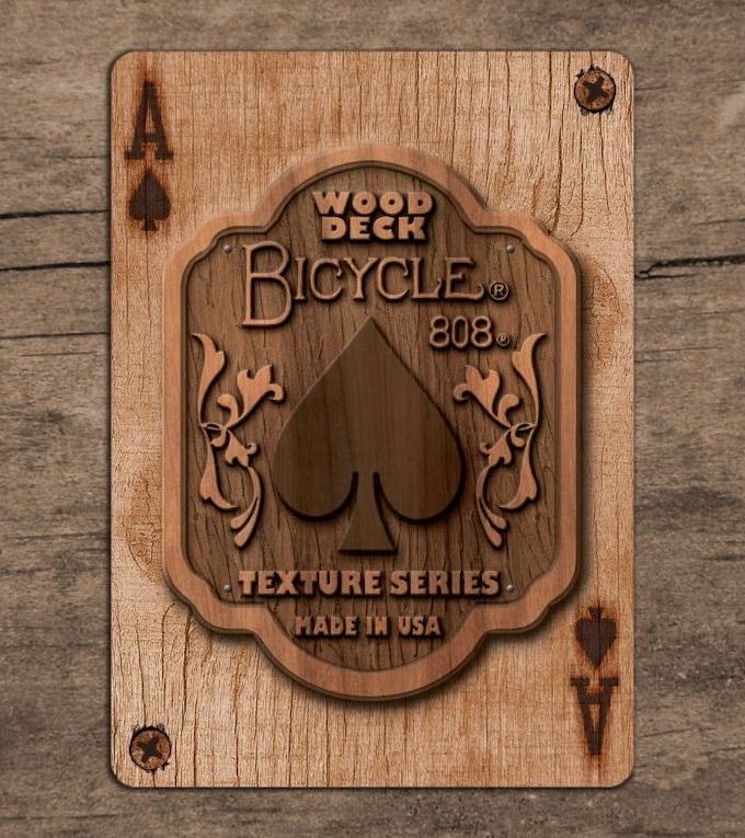 Bicycle Wood Deck Playing Cards  board game collectible - Main Image 2