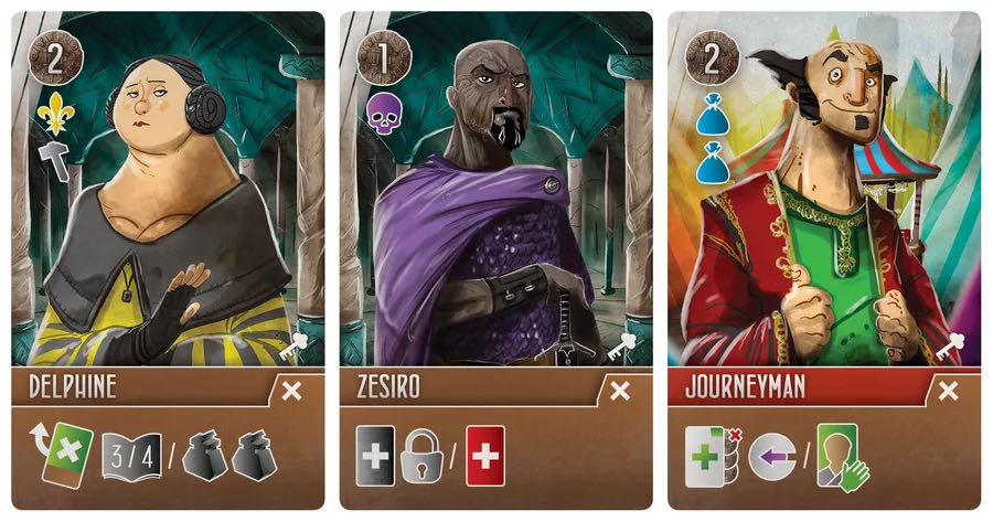 Viscounts of the West Kingdom: Keeper of the Keys  (1-4) board game collectible [Barcode 794712385233] - Main Image 3