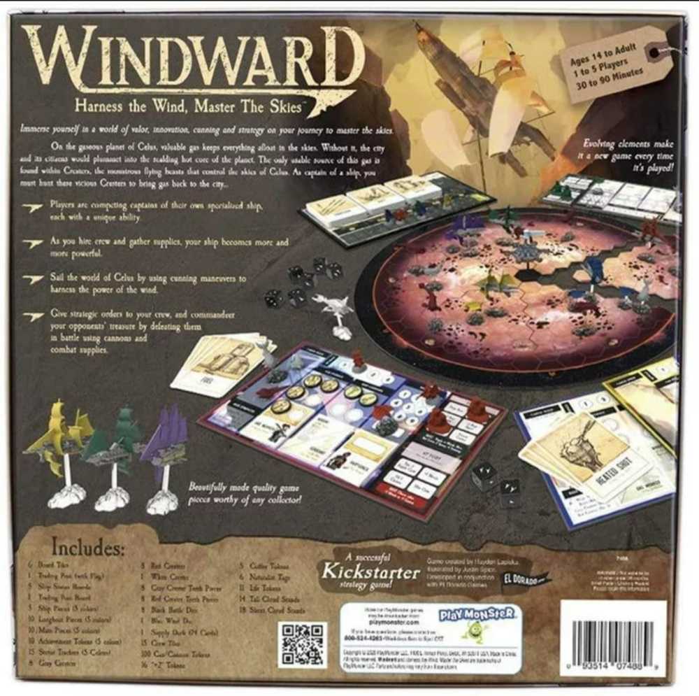 Windward: Deluxe Collector’s Edition (Expansion & Big Box)  (1-6) board game collectible [Barcode 860007110405] - Main Image 3