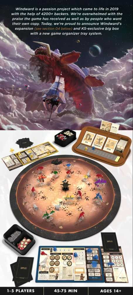 Windward: Deluxe Collector’s Edition (Expansion & Big Box)  (1-6) board game collectible [Barcode 860007110405] - Main Image 4