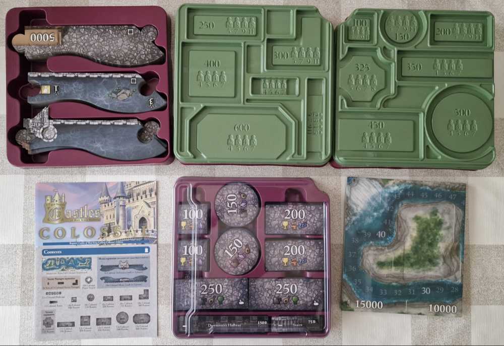 Castles Of Mad King Ludwig (Royal Collector’s Edition)  (1-5) board game collectible [Barcode 810024460281] - Main Image 4