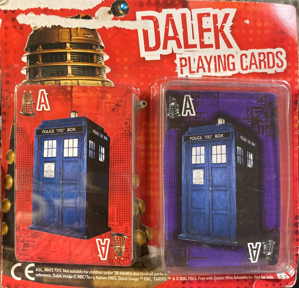Dalek Playing Cards  board game collectible - Main Image 1