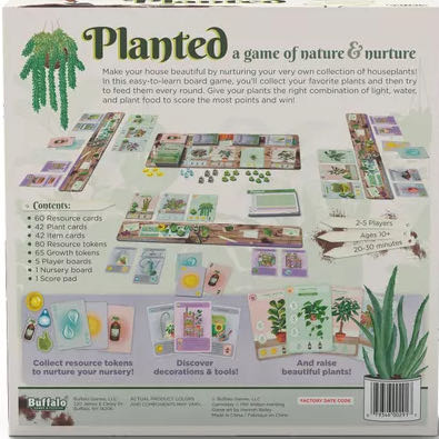 Planted  (2-5) board game collectible [Barcode 079346002917] - Main Image 2