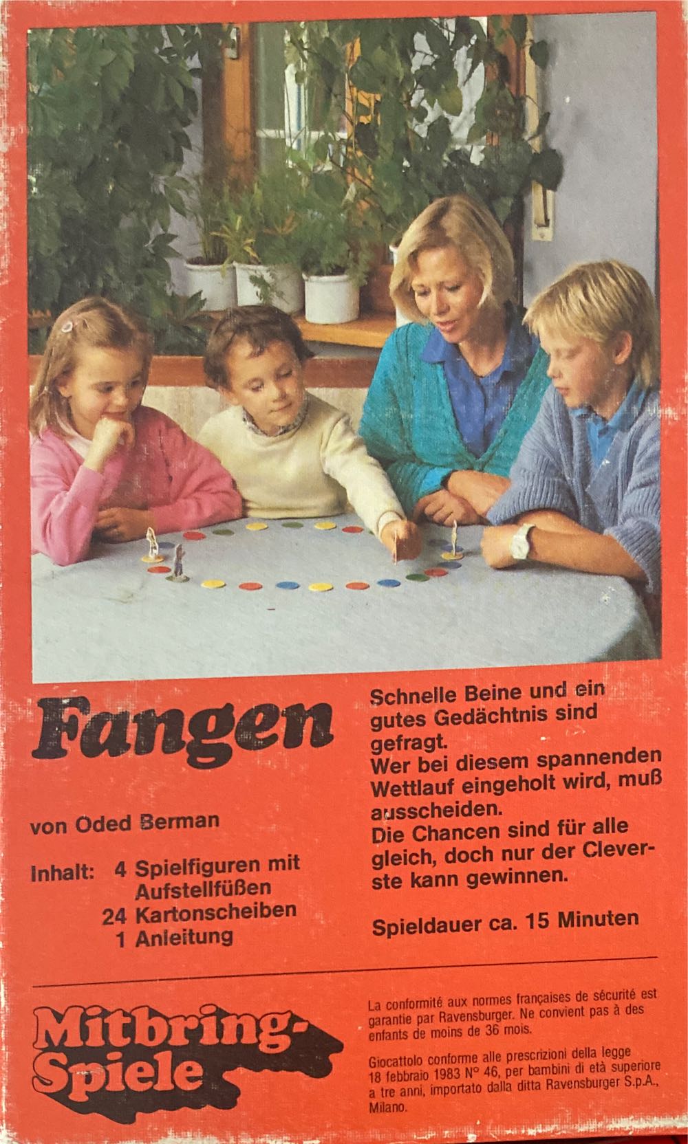 Ravensburger Fangen  (2-4) board game collectible [Barcode 4005556004256] - Main Image 2