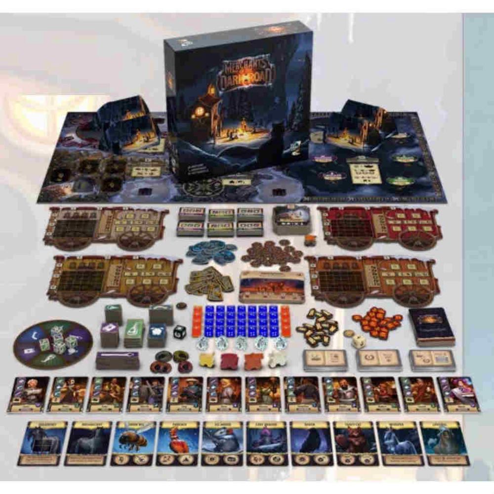 Merchants Of The Dark Road - All-in KS Pledge  (1-4 Players) board game collectible [Barcode 787790035886] - Main Image 2