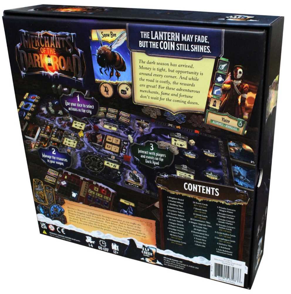 Merchants Of The Dark Road - All-in KS Pledge  (1-4 Players) board game collectible [Barcode 787790035886] - Main Image 3