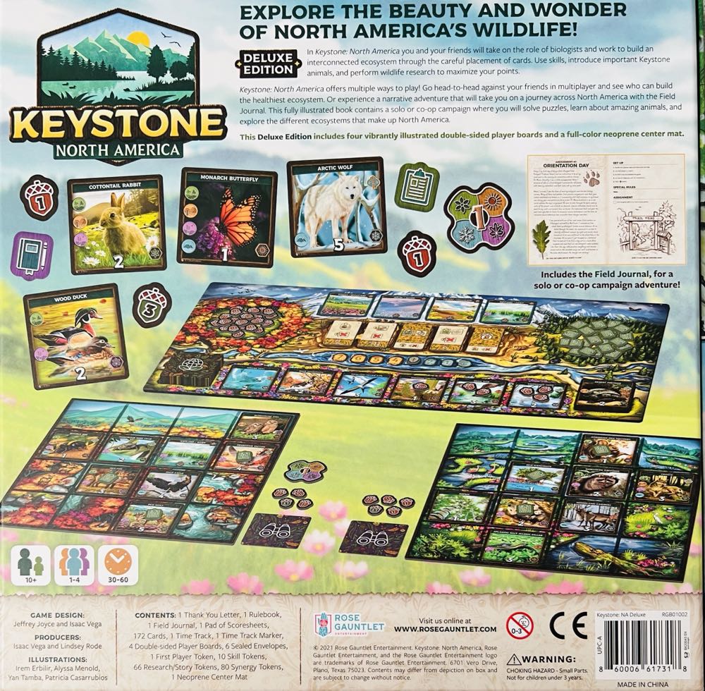 Keystone North America: Deluxe Edition  (1-4) board game collectible [Barcode 860006617318] - Main Image 2