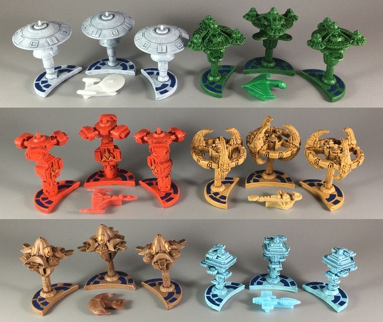 Star Trek: Ascendancy: Ferengi Starbases  (1-3) board game collectible [Barcode 9420020237421] - Main Image 3