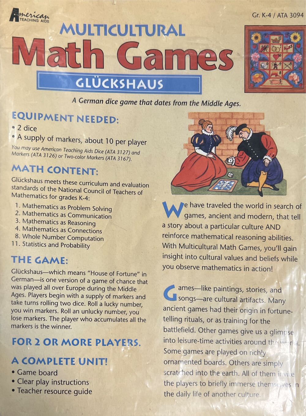 Villagers: Neoprene Playmat