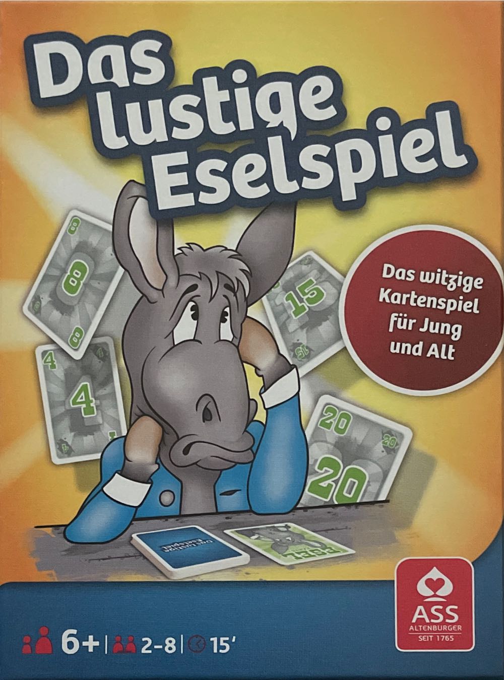 Das lustige Eselspiel  (2-8) board game collectible [Barcode 4042677720559] - Main Image 1
