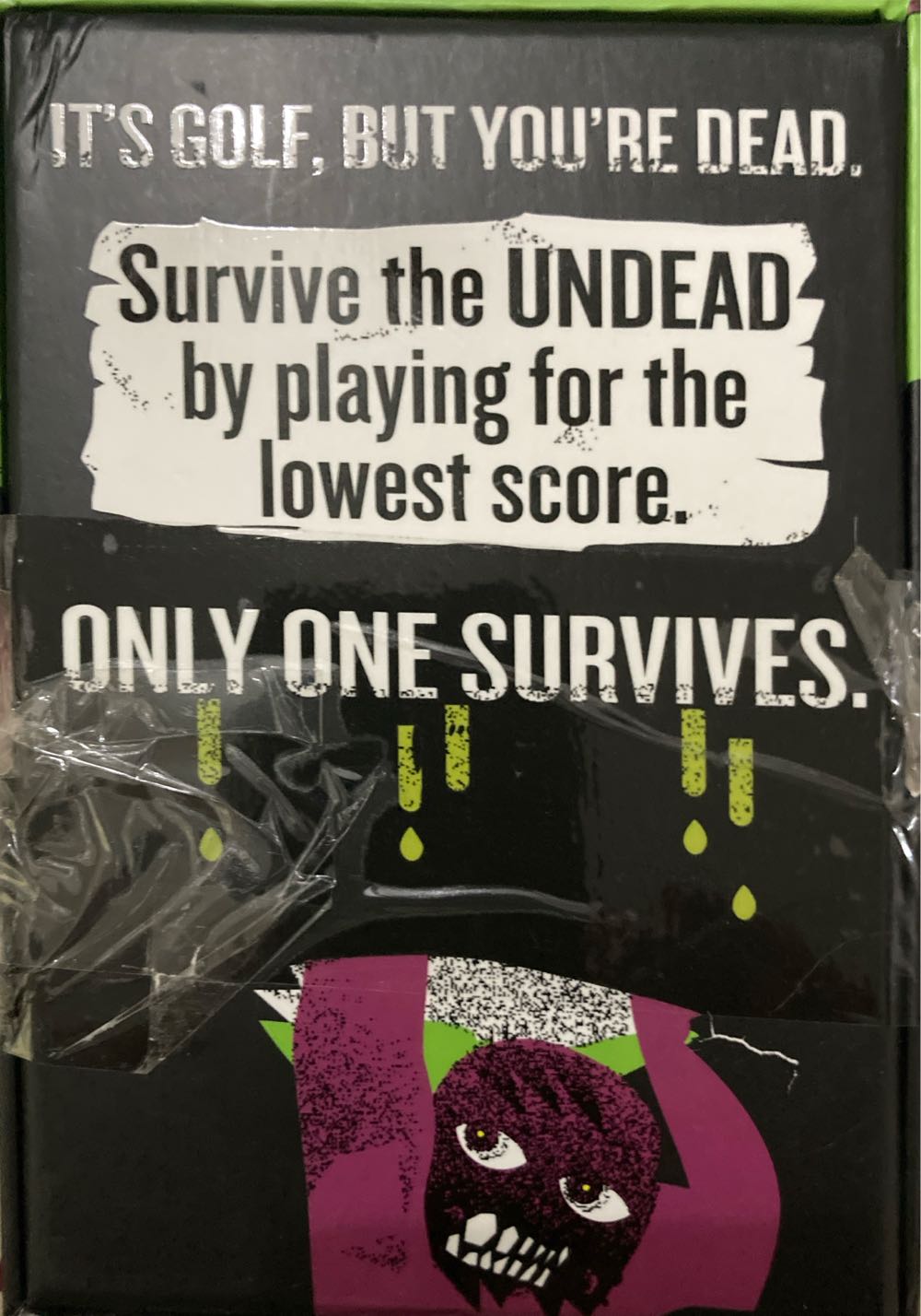 Golfing Dead  (2-6) board game collectible [Barcode 850008503047] - Main Image 2