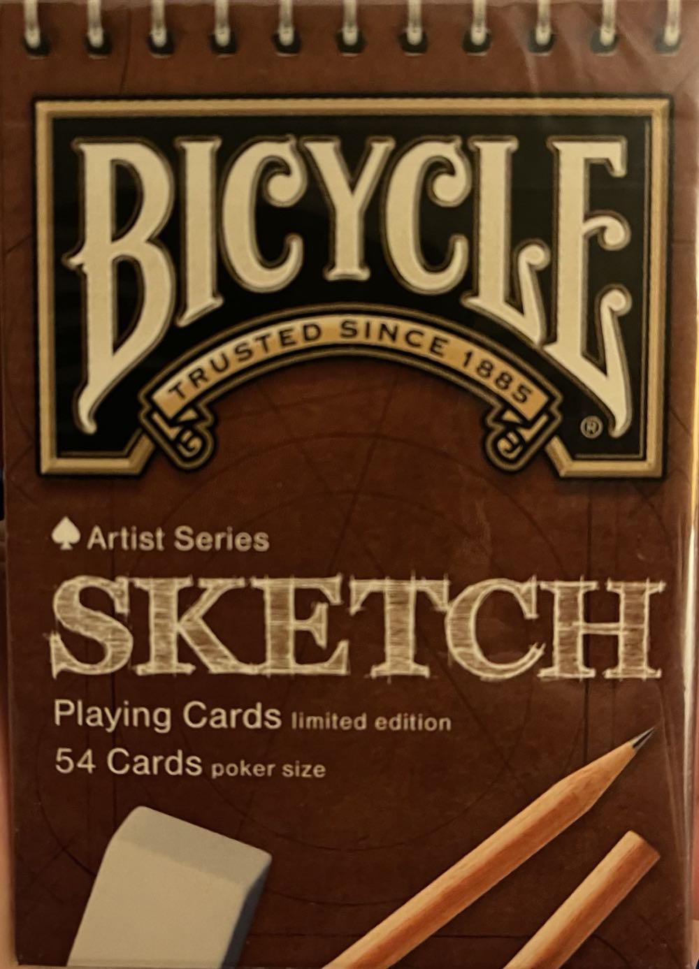 Bicycle Artist Series Sketch Playing Cards  board game collectible - Main Image 2