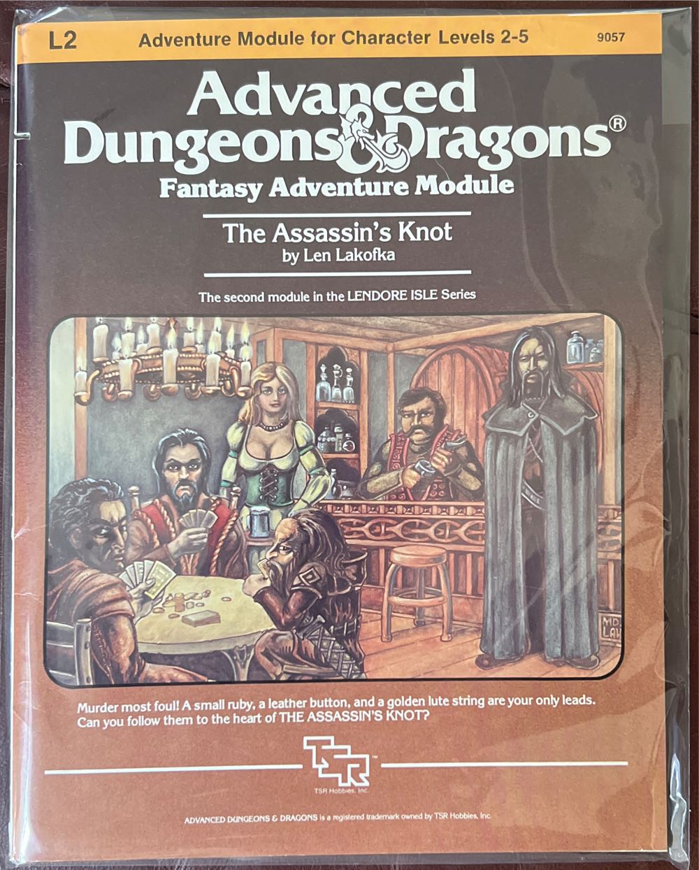 The Assassin’s Knot Adventure Module Ad&d L2 | Ebay  board game collectible [Barcode 046363090579] - Main Image 2