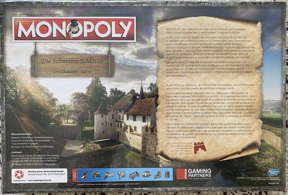 Die Schweizer Schlösser [CH]  board game collectible [Barcode 4035576045663] - Main Image 2