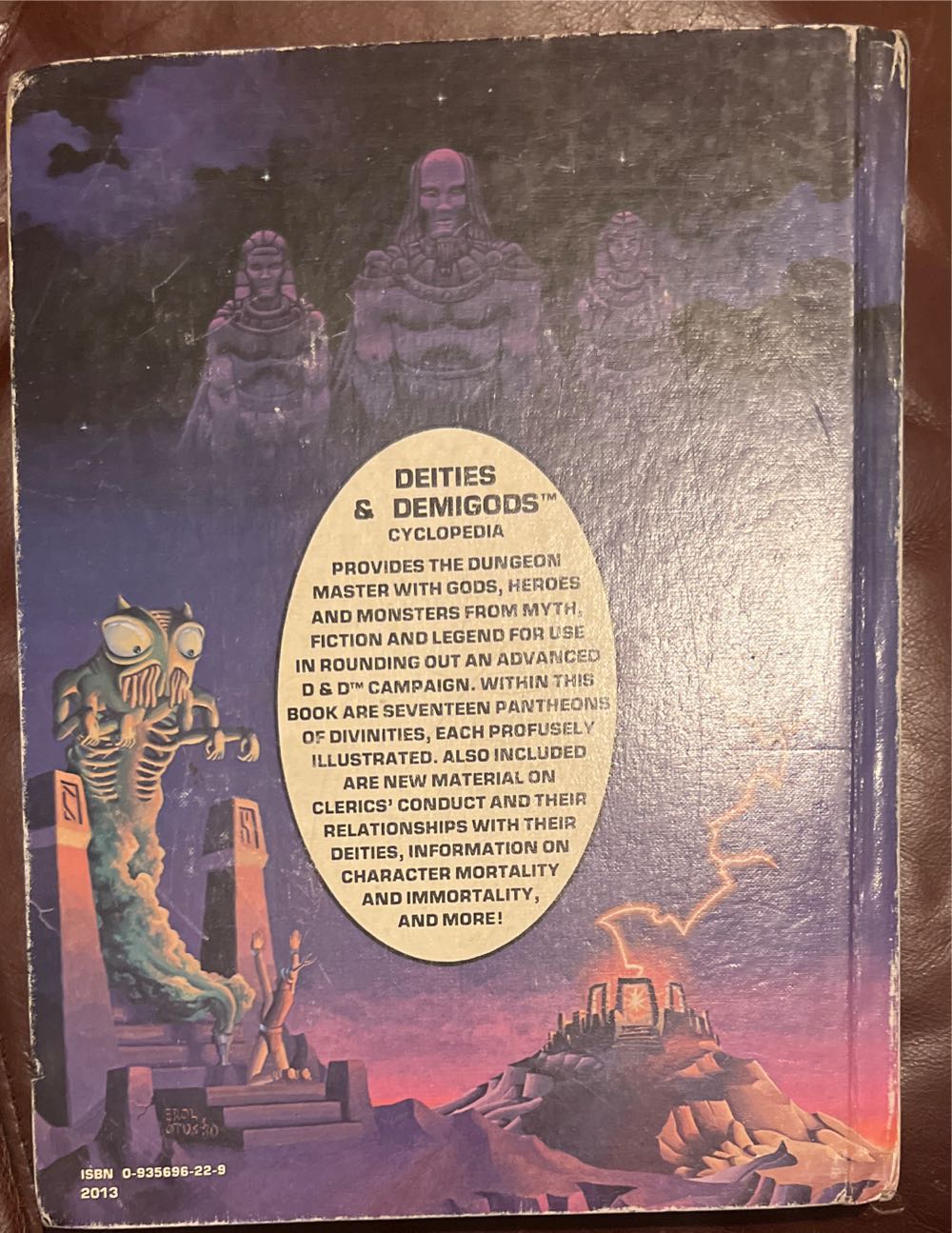 Dungeon & Dragons Deities And Demigods  board game collectible - Main Image 2