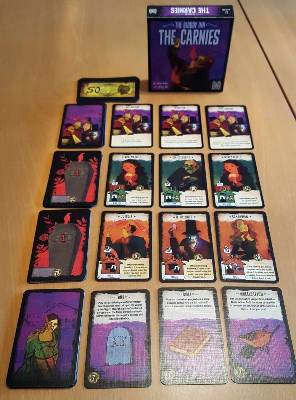 The Bloody Inn: The Carnies  (2 3 4) board game collectible [Barcode 3558380049517] - Main Image 3