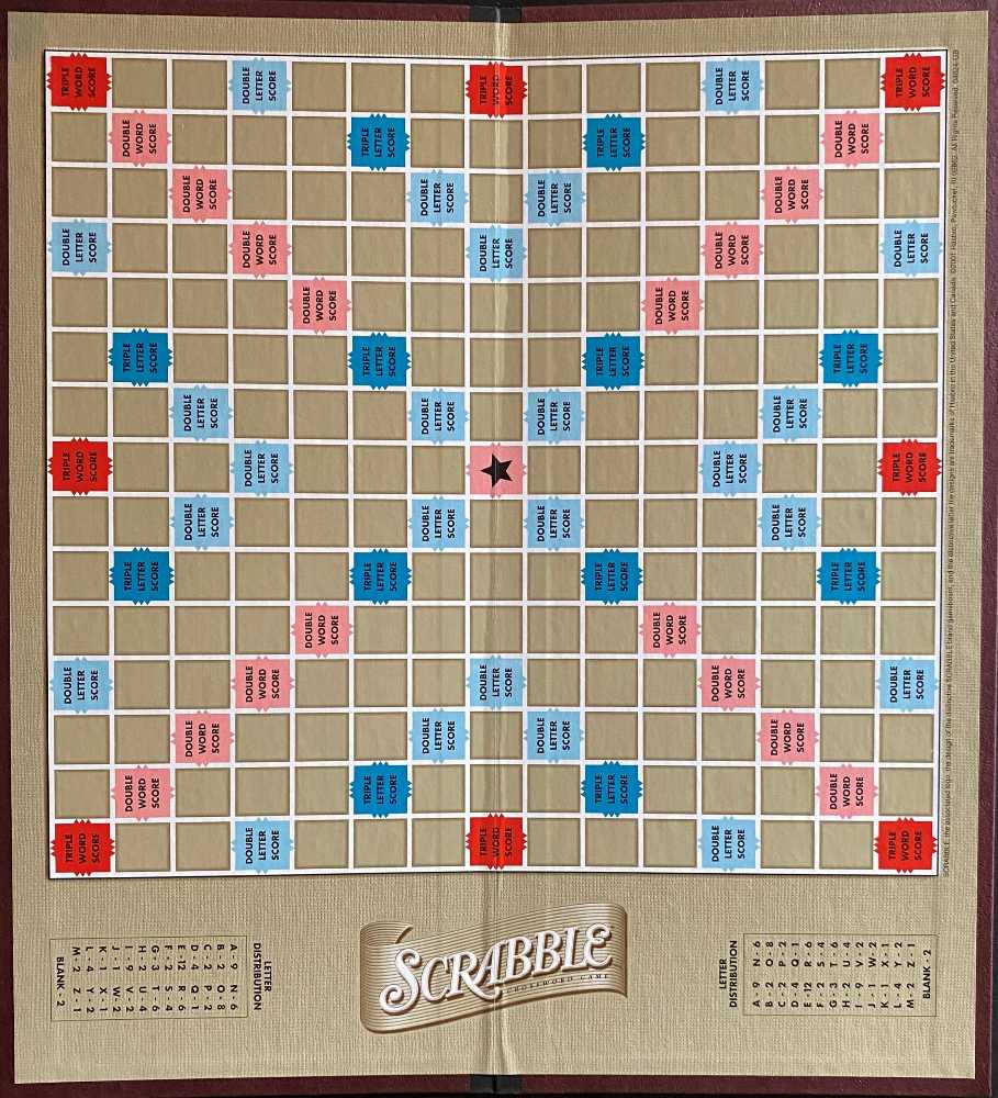 Scrabble  (4) board game collectible [Barcode 032244040245] - Main Image 3
