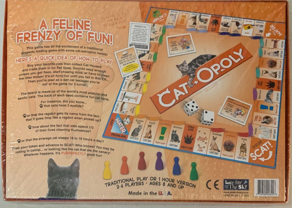 Catopoly  board game collectible [Barcode 730799023026] - Main Image 2