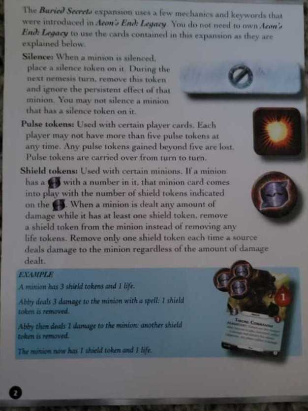 Aeons End Buried Secrets  board game collectible - Main Image 2