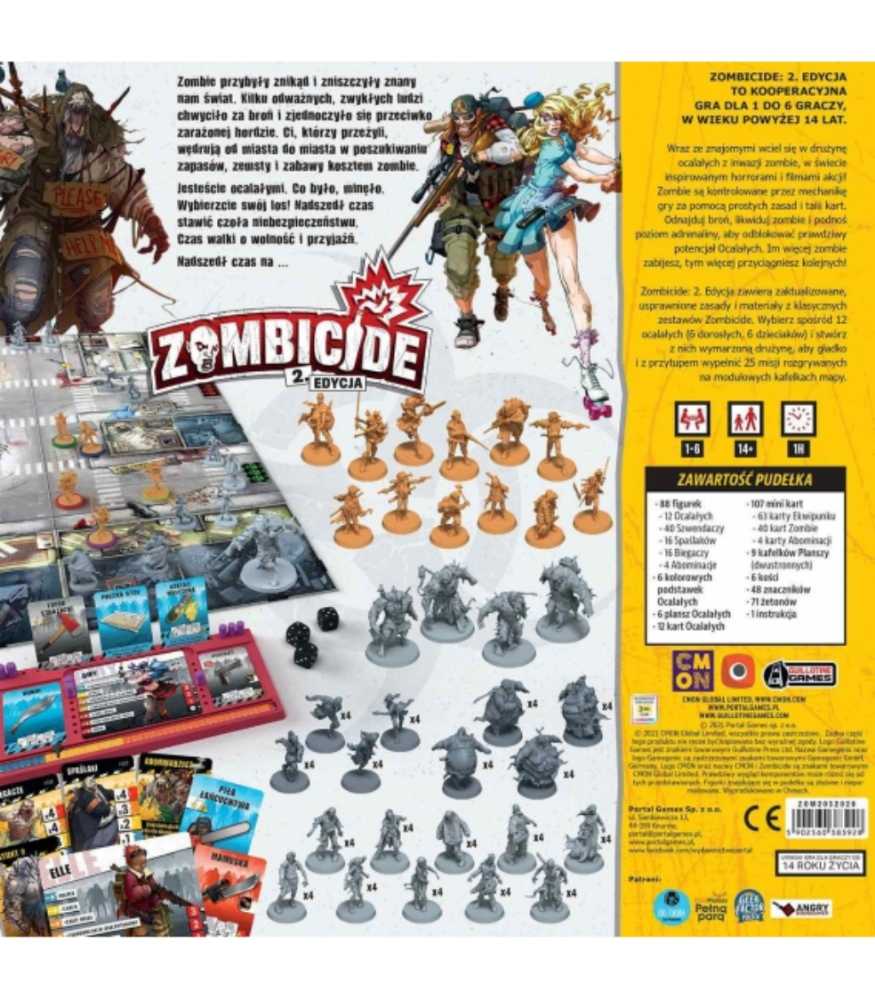 Zombicide: 2nd Edition  - All Out Pledge  (1-6) board game collectible [Barcode 5902560383928] - Main Image 2