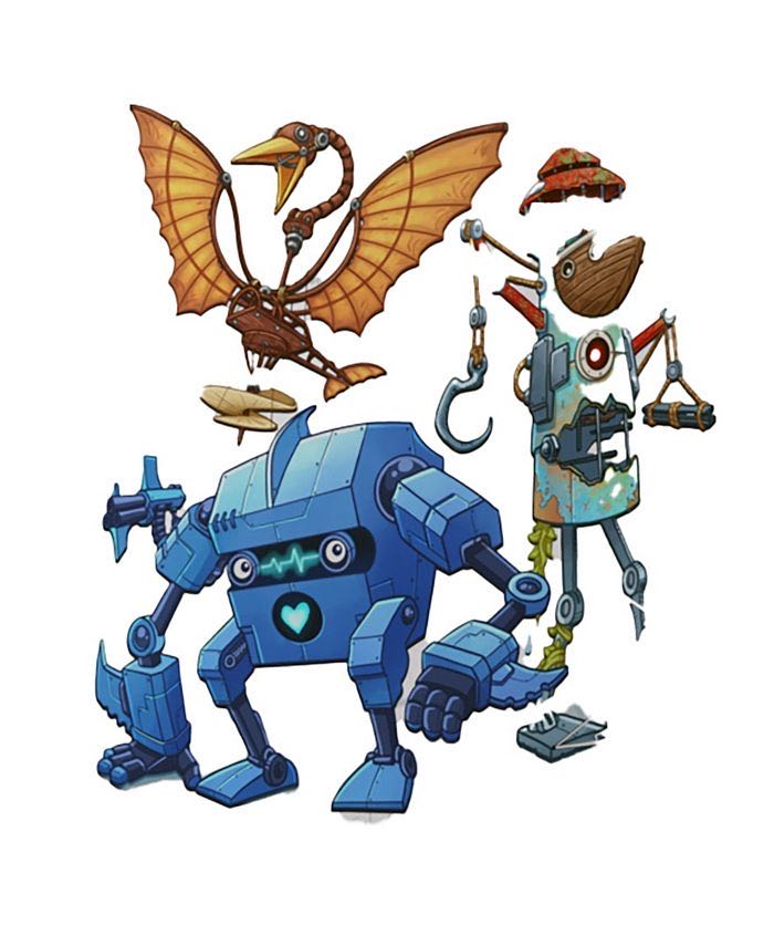 MonsDRAWsity: Robots Expansion  (3-8) board game collectible [Barcode 613310202745] - Main Image 2