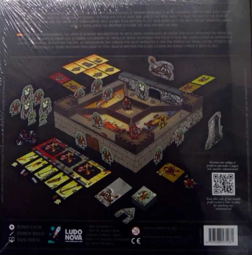 The Siege Of Runedar  (1-4, Best At 2) board game collectible [Barcode 793588575281] - Main Image 2