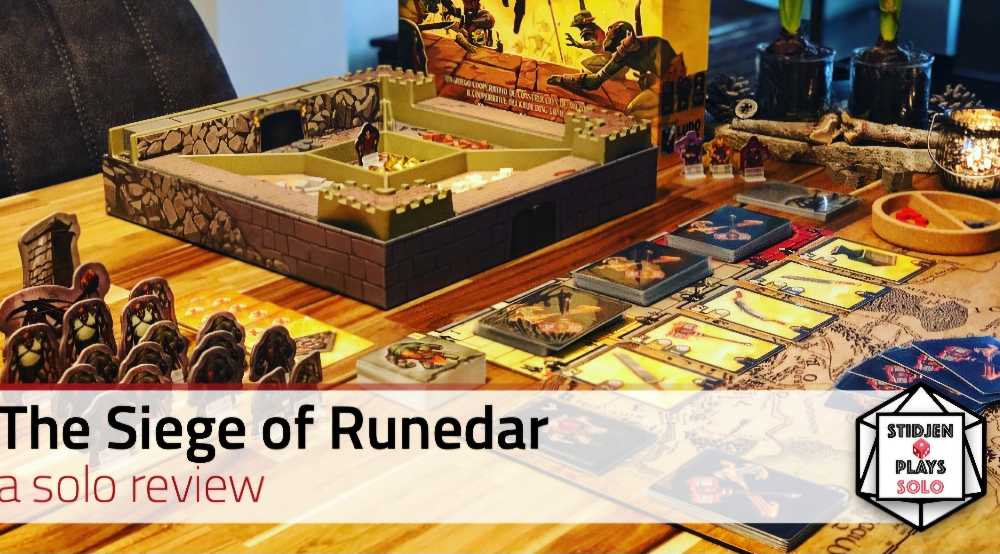 The Siege Of Runedar  (1-4, Best At 2) board game collectible [Barcode 793588575281] - Main Image 3